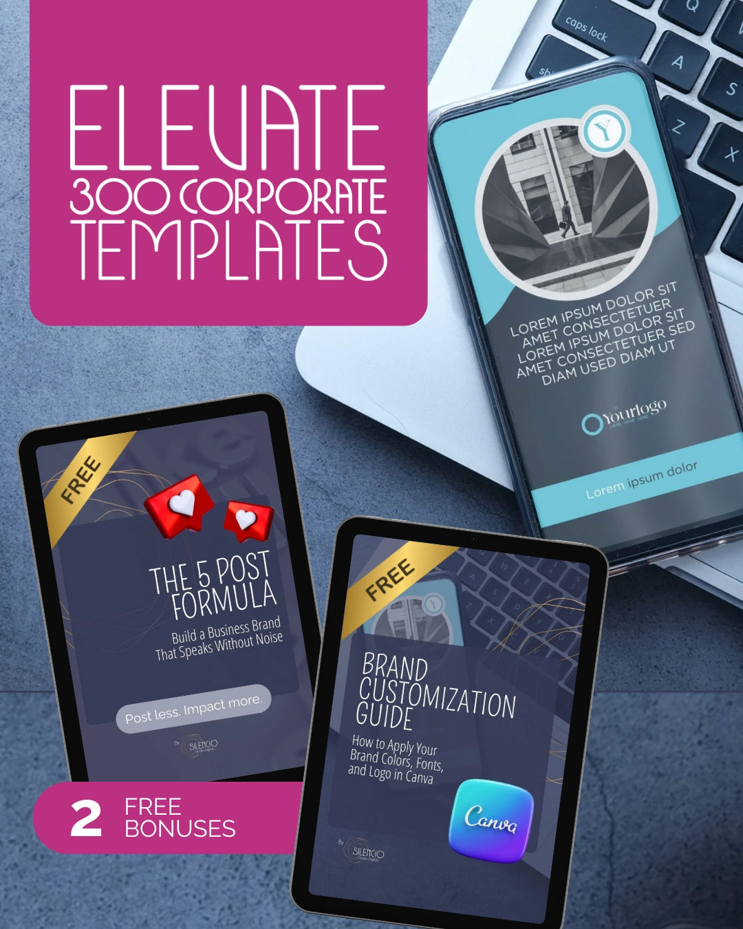 Elevate 300: Premium Corporate Template System